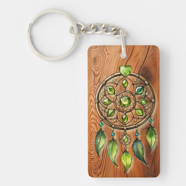  Atrapasueños Cazador de sueños Schlüsselanhänger (Vorderseite)