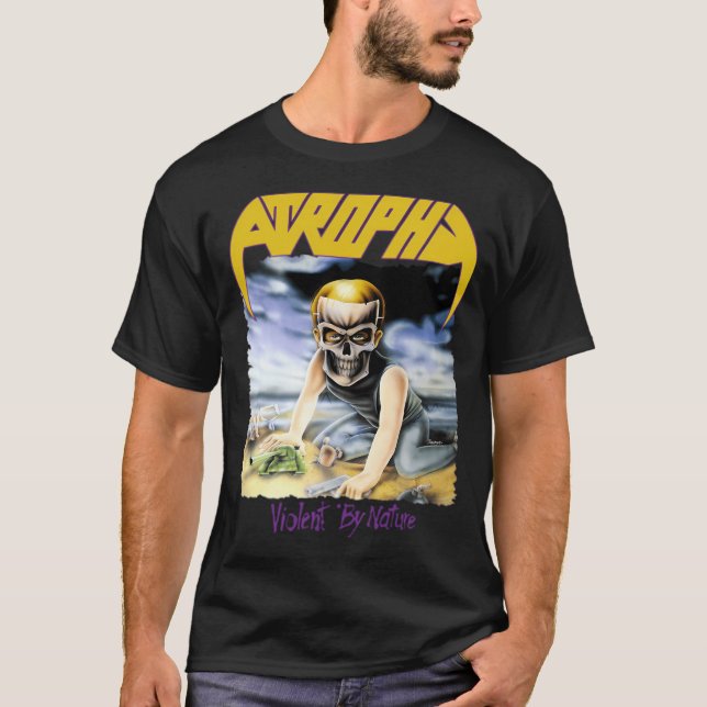 Atrophie gewaltsam T-Shirt (Vorderseite)