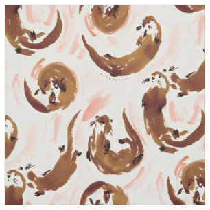ATTA OTTER Wild Sea Otters Stoff