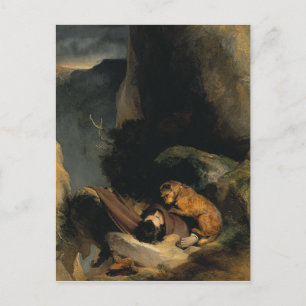 Attachment von Edwin Henry Landseer Postkarte
