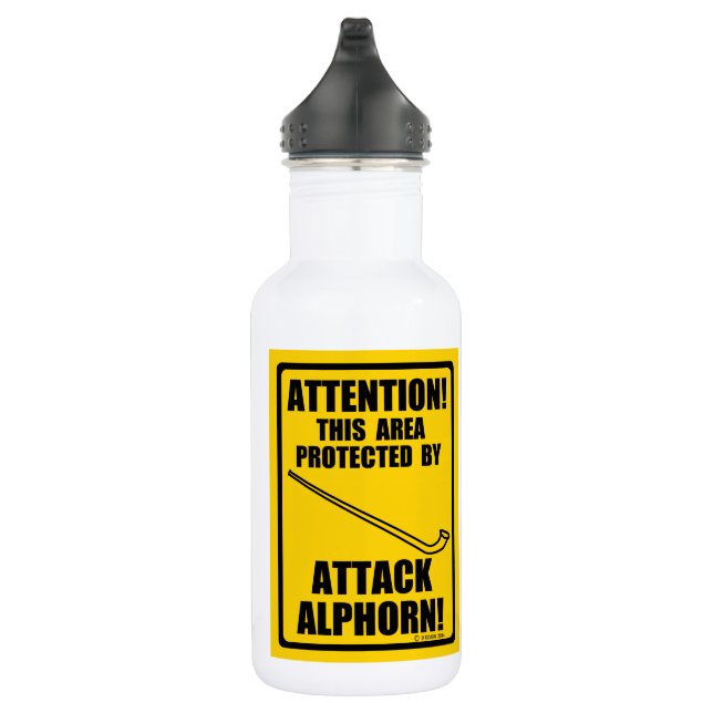 Attack Alphorn Edelstahlflasche (Rechts)