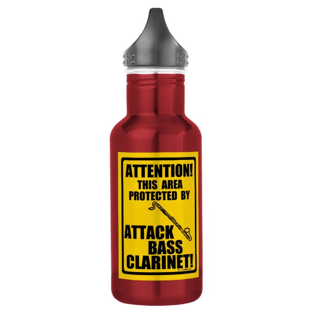 Attack Bass Klarinette Edelstahlflasche (Links)