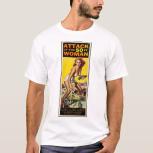 Attack der 50-Fuß-Frau (1958) Movie-Poster T-Shirt