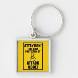 Attack Oboe Schlüsselanhänger