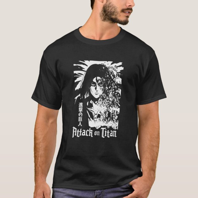 Attack on Titan Season 4 Eren Explosion T-Shirt (Vorderseite)