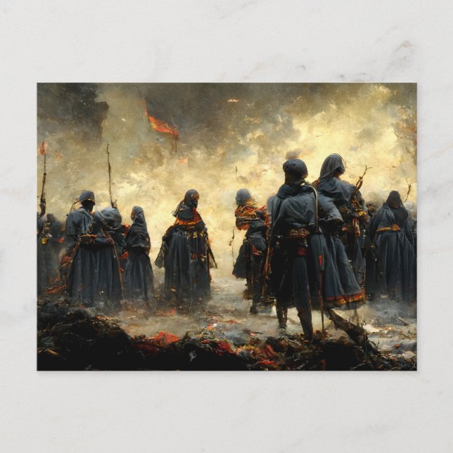 Attack the place postkarte (Vorderseite)