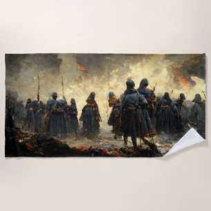 Attack the place strandtuch