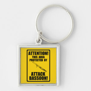 Attacken-Bassoon Schlüsselanhänger