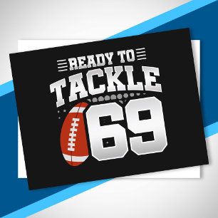 Attackiere 69. Geburtstag 69 Jahre Paare Jubiläum Postkarte