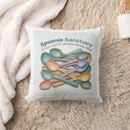 Attention Deficit Home Decor | Spoonie Sanctuary Kissen