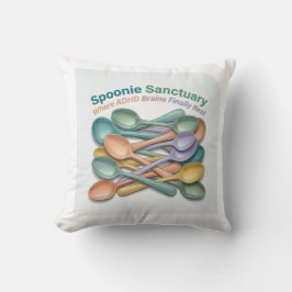 Attention Deficit Home Decor | Spoonie Sanctuary Kissen