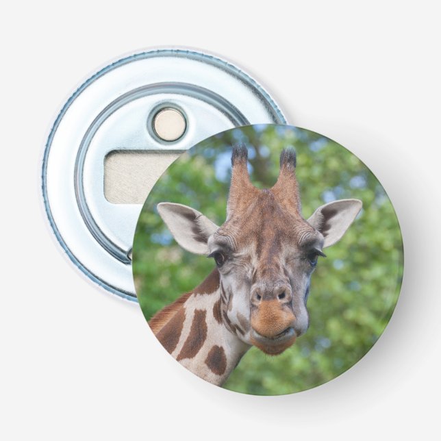 Attentive Giraffe Flaschenöffner (Vorderseite)