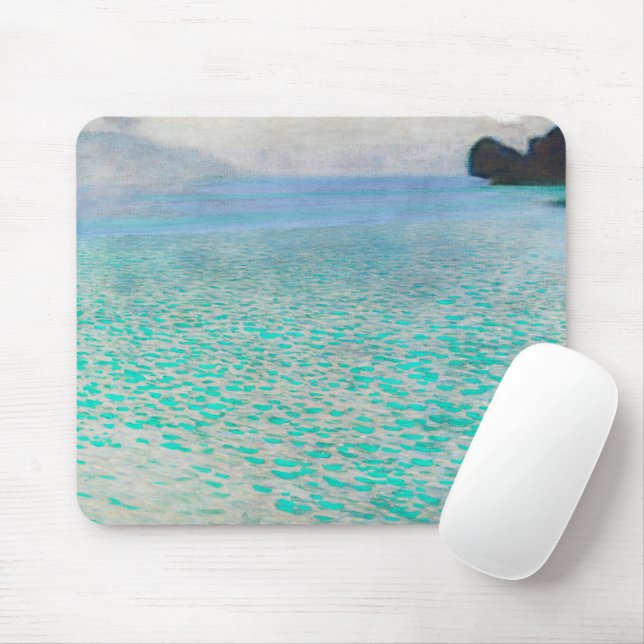 Attersee, Gustav Klimt Mousepad (Mit Mouse)