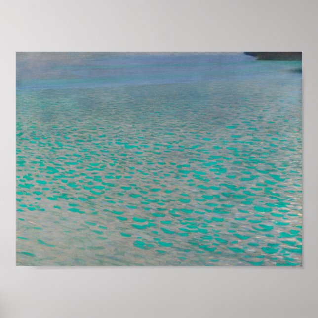 Attersee - Gustav Klimt Poster (Vorne)
