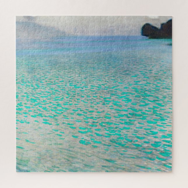 Attersee, Gustav Klimt Puzzle (Vertikal)