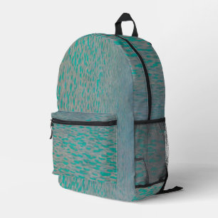 Attersee, Küstenlandschaftsmalerei, Gustav Klimt Bedruckter Rucksack