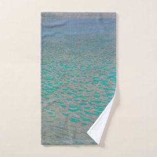 Attersee, Küstenlandschaftsmalerei, Gustav Klimt Handtuch