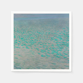 Attersee, Küstenlandschaftsmalerei, Gustav Klimt Serviette