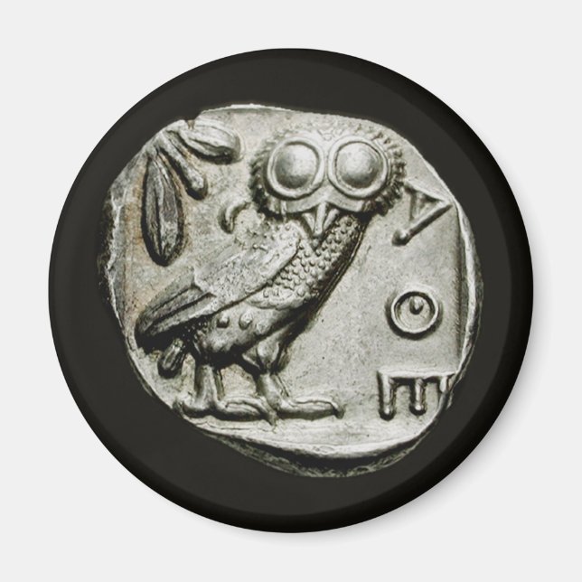 Attica Tetradrachm Owlthena Magnet (Vorne)