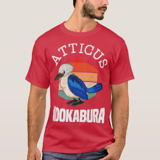 Atticus Kookaburra Vogelbeobachtung Bird Lover Kin T-Shirt