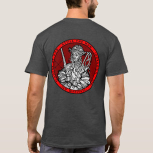 Attila das Hunne-Porträt-Siegel-Shirt T-Shirt