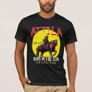 Attila "Hunnen im Sun" Ausflug (die Dunkelheit der T-Shirt