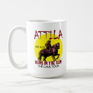 Attila "Hunnen im Sun bereisen" Tassen/Glas Tasse