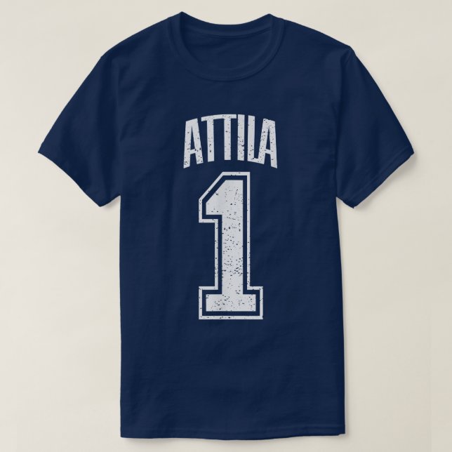 Attila Supporter Nummer 1 Bester Lüfter  T-Shirt (Design vorne)