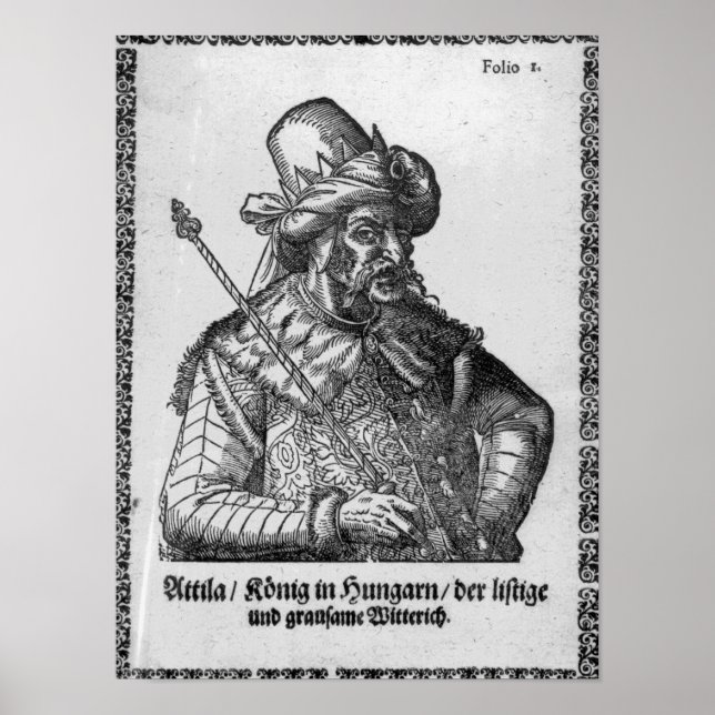 Attila the Hun Poster (Vorne)