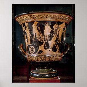 Attische Eiskalyxkrater Poster