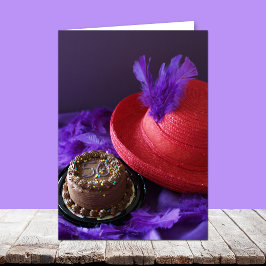 Attitude 50. Geburtstagskarte Karte