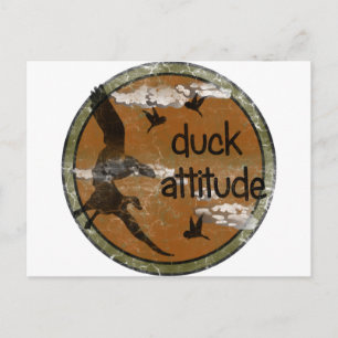 ATTITUDE FÜR DEN Jäger Postkarte