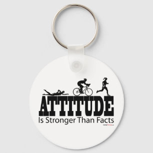 Attitude is Stronger than Facts Schlüsselanhänger