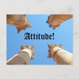 Attitude! Postkarte