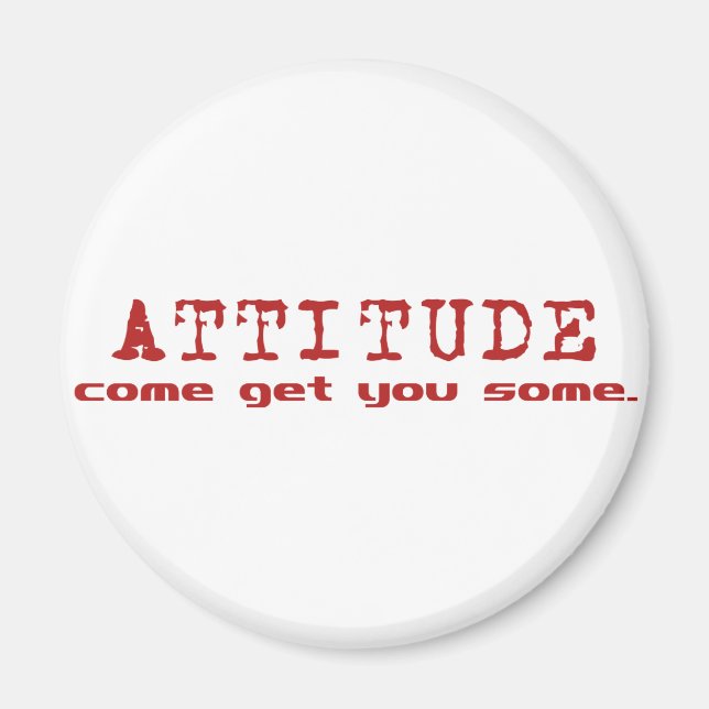 Attitude Red Magnet (Vorne)