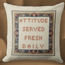 Attitude Serviert Fresh Daily Funny Funny Imitats 