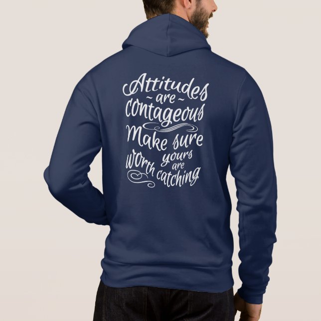 ATTITUES INDIVIDUELLE NAME HOODIE (Rückseite)