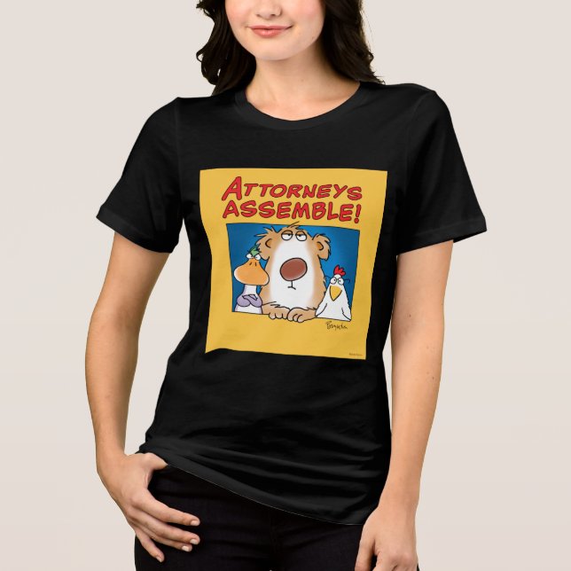ATTORNEYS ASSEMBLE Sandra Boynton T - Shirt (Vorderseite)