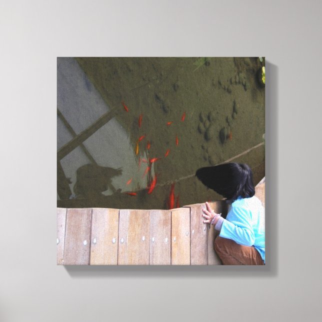 ATTRAKTION kleine Leinwand 12x12 (Vorderseite)