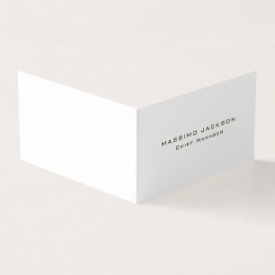 Attraktiv Trendig Stylisch Modern Minimalistisch C Visitenkarten