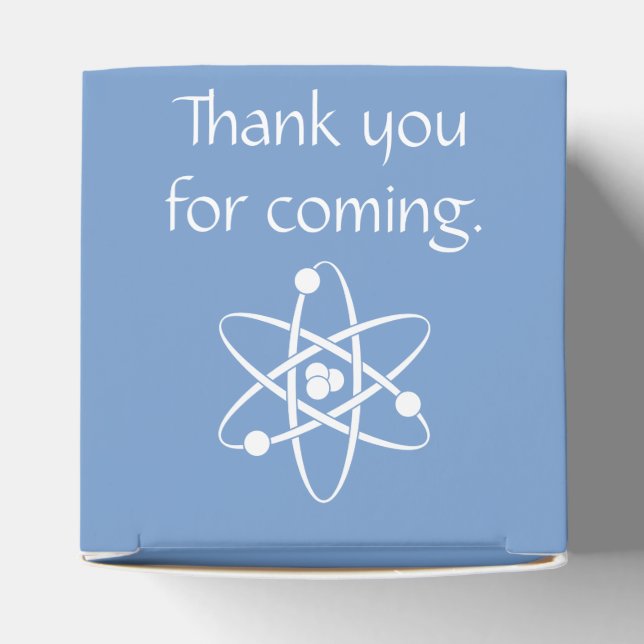 Attraktive Kräfte in Periwinkle Gefälligkeitsbox Geschenkschachtel (Oben)