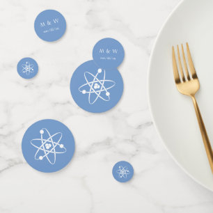 Attraktive Kräfte in Periwinkle Table Confetti Konfetti