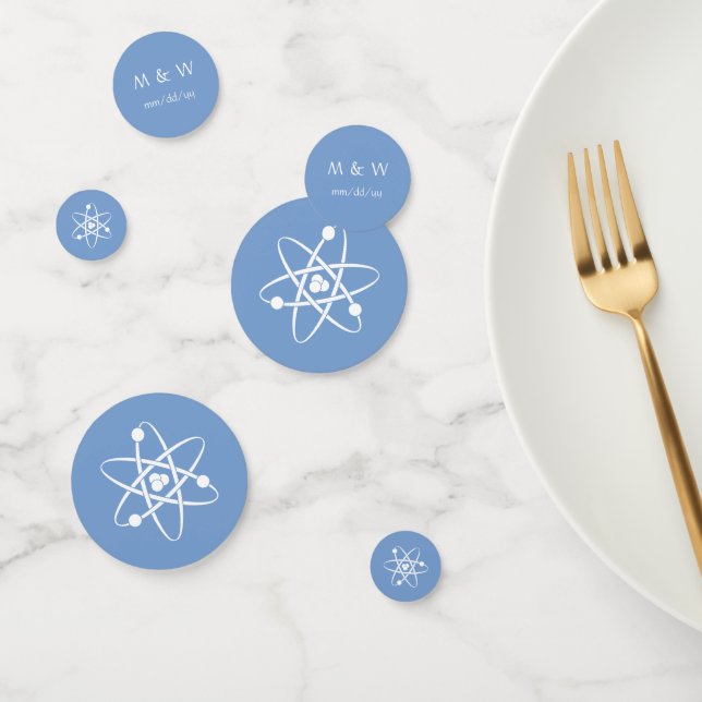 Attraktive Kräfte in Periwinkle Table Confetti Konfetti (Gruppe)