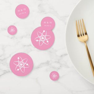 Attraktive Kräfte in Petal Pink Tischkonfetti Konfetti