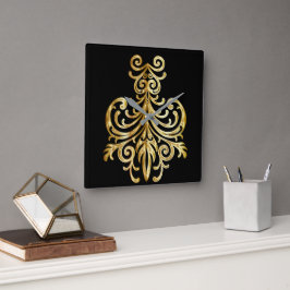 Attraktive und mehr Produkte - Quadratische Wanduhr