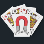 Attraktiver Magnet-Spielkarten Spielkarten<br><div class="desc">Ihre magnetische Persönlichkeit kann nicht verweigert werden! Warum nicht führen Sie sie vor? Ursprüngliche vektorkunst - fühlen Sie sich frei besonders anzufertigen!</div>