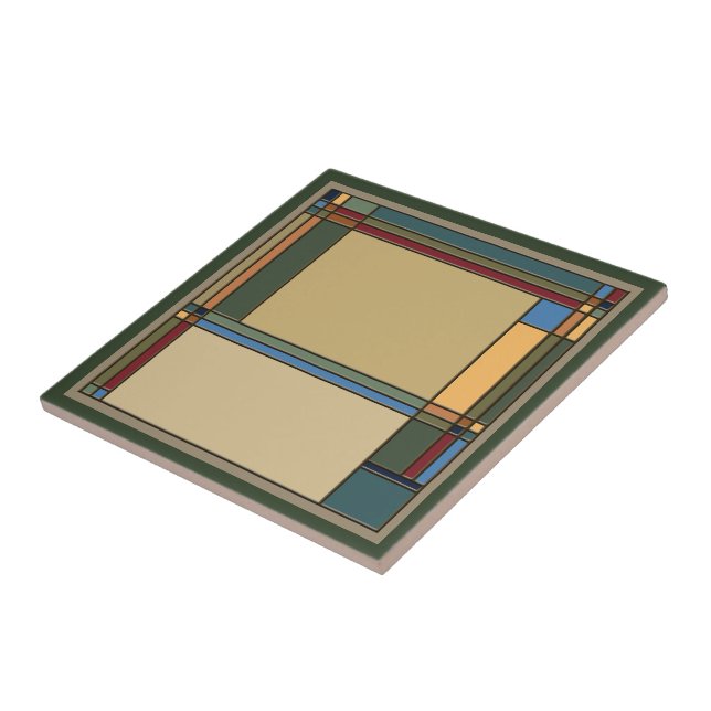 Attraktives, feines Kunsthandwerk Geometrisches Mu Fliese (Seite)