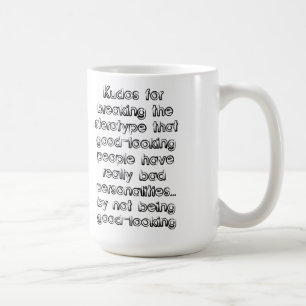 Attraktives Stereotyp Lustiger Becher Tasse