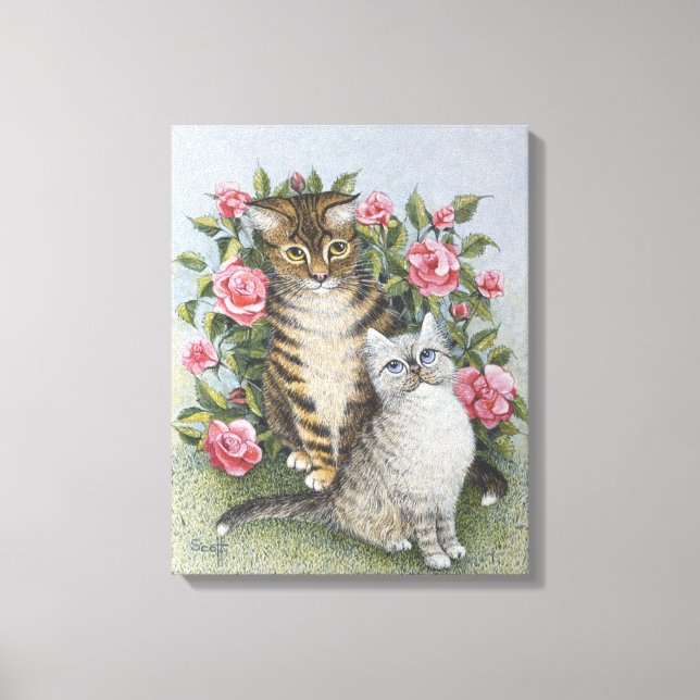 Attraktivität Leinwanddruck (Vorderseite)