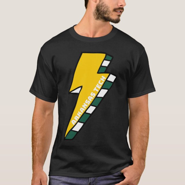 ATU Arkansas Tech University Blitzschlag T-Shirt (Vorderseite)